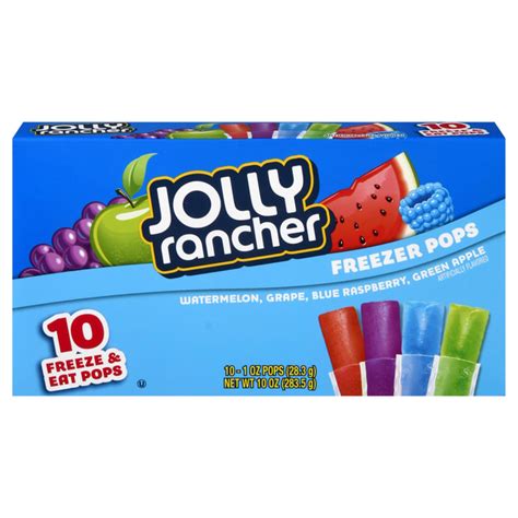 Save On Jolly Rancher Freezer Pops Assorted 10 Ct Order Online