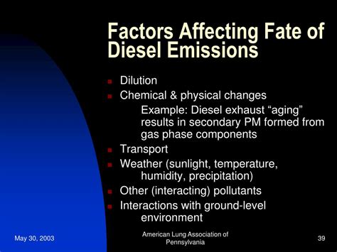 Ppt Health Effects Of Diesel Exhaust Powerpoint Presentation Free
