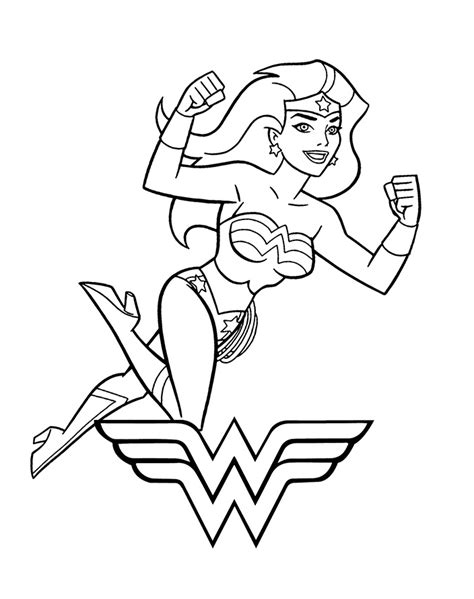 Top 20 Printable Wonder Woman Coloring Pages Online Coloring Pages