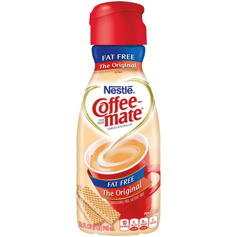 Nestle Coffee Mate Original Fat Free Liquid Coffee Creamer Shop