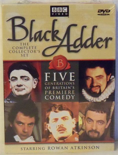 Black Adder The Complete Collectors Set Dvd 2006 5 Disc Set