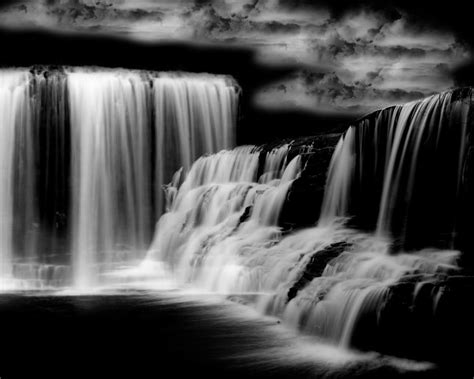 Black Waterfall Wallpapers Top Free Black Waterfall Backgrounds