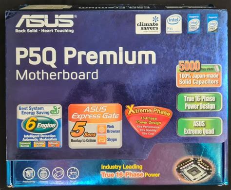 Asus P5q Premium The Retro Web