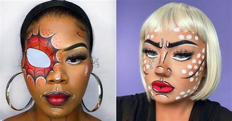 Pop Art Makeup Ideas So Good They Actually Look Like Cartoons TrendRadars