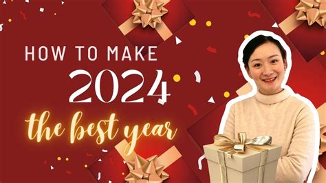 Doing So Make 2024 The Best Year In Your Life Youtube