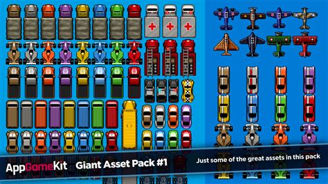 Appgamekit Giant Asset Pack 1 Thegamecreators
