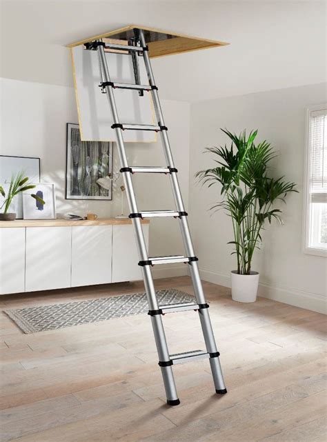 The Youngman Telescopic Loft Ladder Has Been Manufactured To Withstand