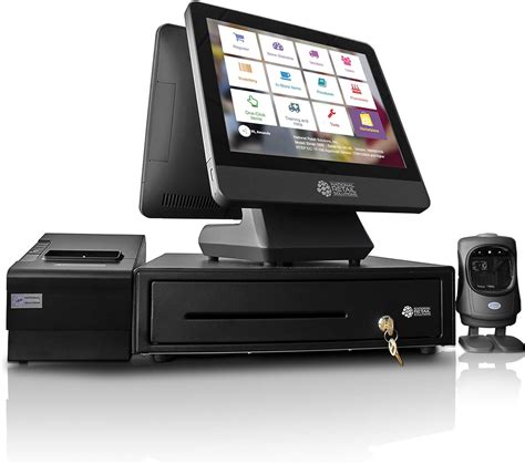 Nrs Pos System Bundle Includes Cash Register Drawer Touchscreen