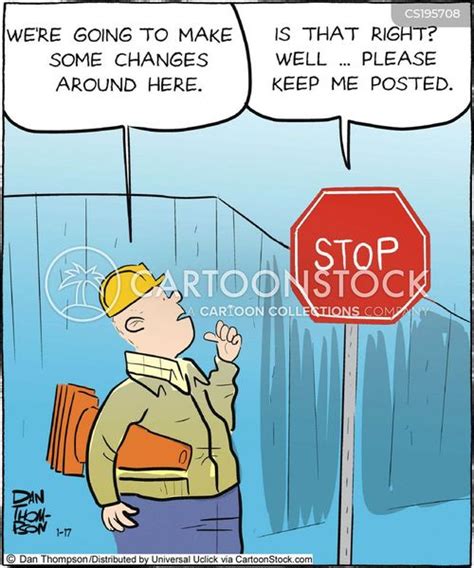 Stop Sign Cartoon Image