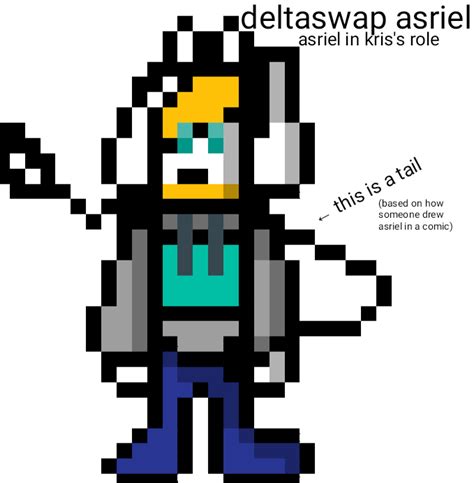 My Take Deltaswap Asriel Pixel Art Ask Anything About The Au R