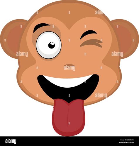 Open Mouth Monkey Stock Vector Images Alamy