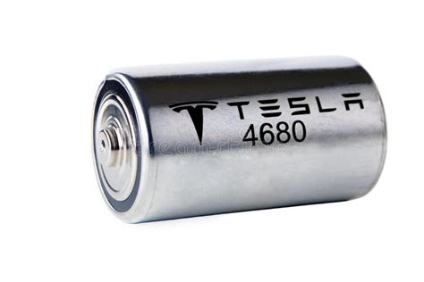 New Tesla 4680 Battery Cell St Petersburg Russia January 6 2022