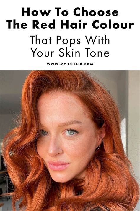How To Choose The Red Hair Colour That Pops With Your Skin Tone Artofit