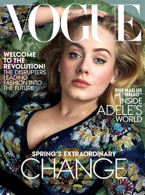 See Adele For Vogue By Annie Leibovitz Dscene