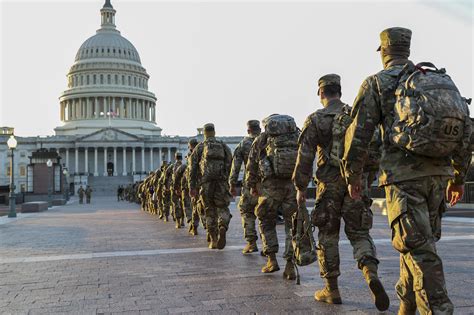 Images Show National Guard Deployment To Secure The Us Capitol