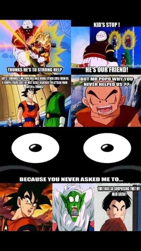 These sorts of dragon ball memes are funny because they're also true to a point. Deus Yamcha ]</ref>. Image result for dbz memes | DB/DBZ/DBGT/DBS Memes | Dbz ...