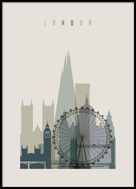 Each collectable, limited edition 'london skyline' city print is personally signed and numbered by robin and includes his personal seal of approval. London Skyline Poster
