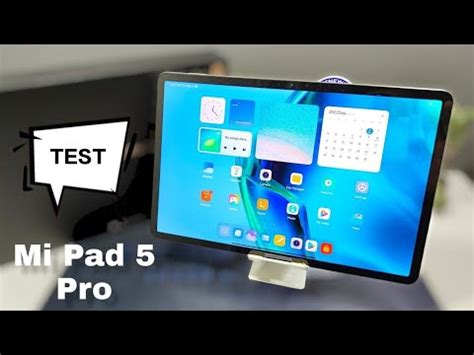 Xiaomi Mi Pad Pro Le Test Complet Youtube