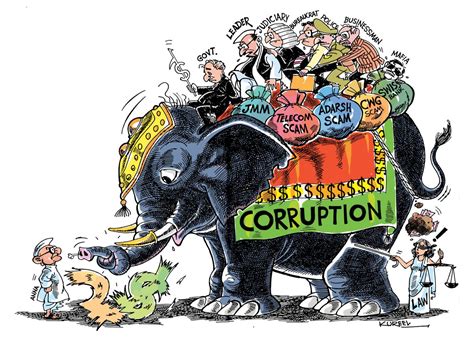 By corruption in business is something else. India Against Corruption Cartoons - This Is Quite Good