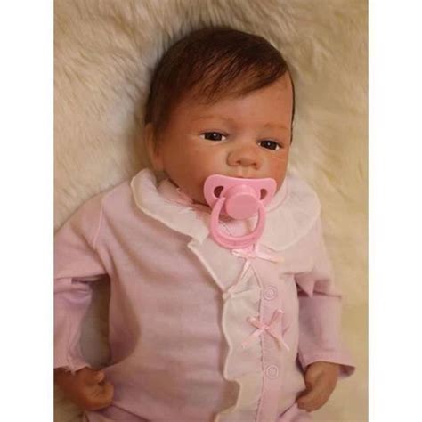 xu 20 vrai bébé poupée reborn réaliste silicone vinyle bébés fille enfants cadeau jouets