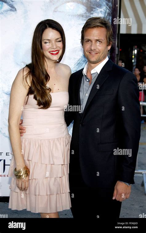 Gabriel Macht And Jacinda Barrett At The Los Angeles Premiere Of