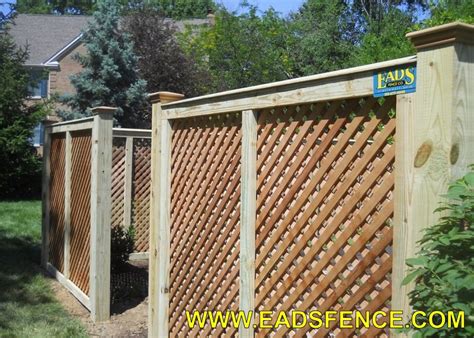 Ohio Fence Company Eads Fence Co Custom Wood Fence Photo Gallery