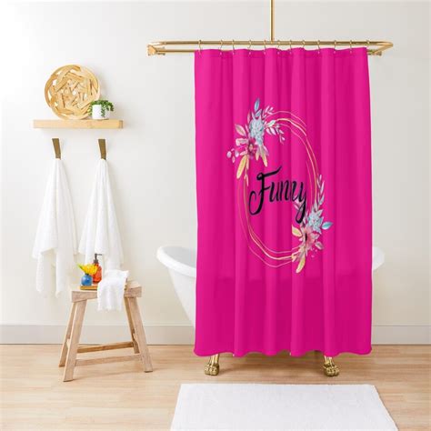 Funny T Shirt Shower Curtain By Halima Zerma Funny Tshirts Shower