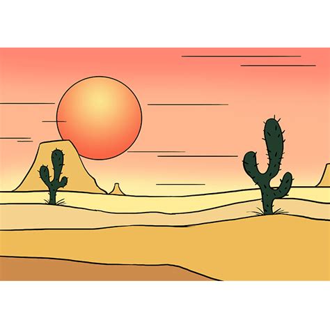 Https://tommynaija.com/draw/how To Draw A Desert
