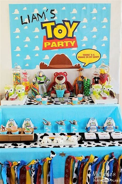 Toy Story Birthday Party Idea Amazing Backdrop Youve Got A Friend In Me