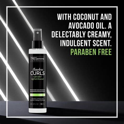 Tresemmé Flawless Curls Detangling Frizz Control Refresher Hair Spray With Coconut Oil 61 Fl
