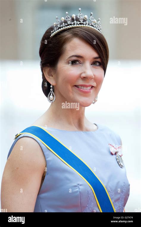 Crown Princess Mary Of Denmark Attends The Wedding Of Prince Carl
