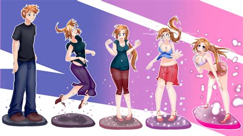 Male To Feminine Transformation Animation Anime Sarahsoriano