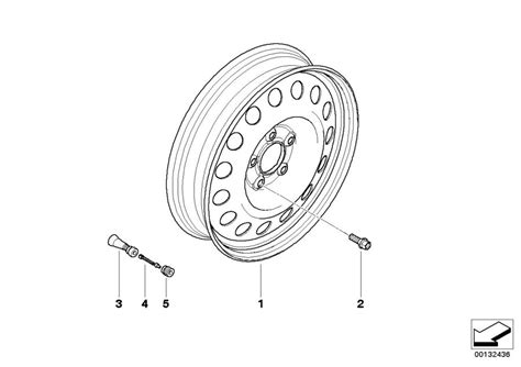 I always keep the mobility kit in my car (slime+compressor), but also keep a full size spare in my trunk with jacking kit during the winter months. BMW X5 Compact spare wheel, steel, black. 5JX18 ET:14. Wheels - 36116768861 - Genuine BMW Part