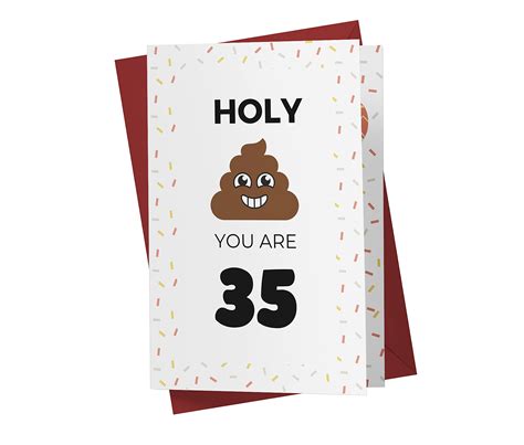 Buy Funny 35th Birthday Card Funny 35 Years Old Anniversary Card