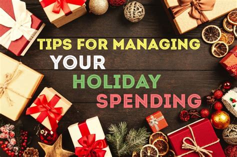 Tips For Managing Your Holiday Spending