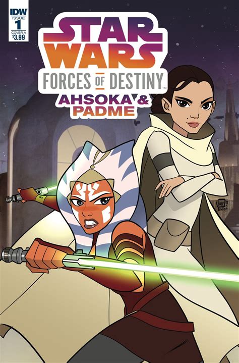 Star Wars Adventures Forces Of Destiny Ahsoka Padm Fresh Comics
