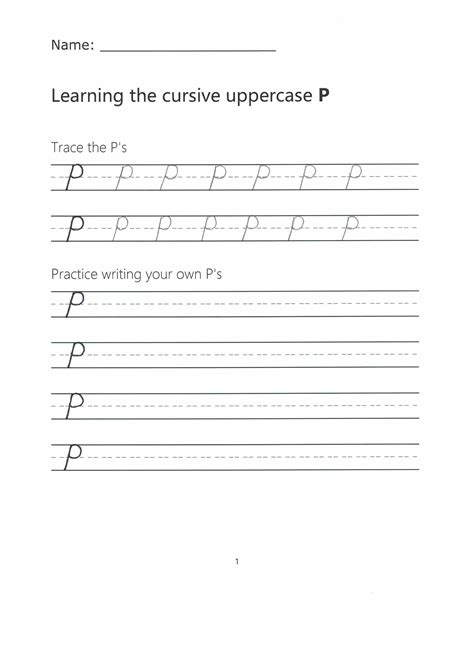 Just look at the difference between so if you've ever wondered how to write in cursive in your instagram bio, or in facebook or twitter posts, then i hope this generator has come in handy! Cursive P - How to Write a Capital P in Cursive