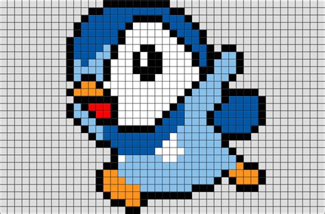 Pokemon sprites pokemon regions video game sprites cool swords pixel animation 8 bit art pixel art games rpg maker game design. Pokemon Piplup Pixel Art - BRIK