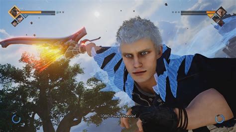 Jump Force Pc Nero From Devil May Cry Mod Gameplay P Fps