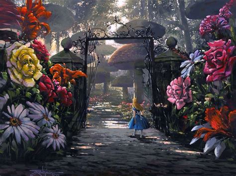 Atomic Chronoscaph Thomas Kinkade Disney Disney Alice Disney Pixar