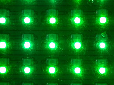 Imageafter Textures Led Lights Green Matrix