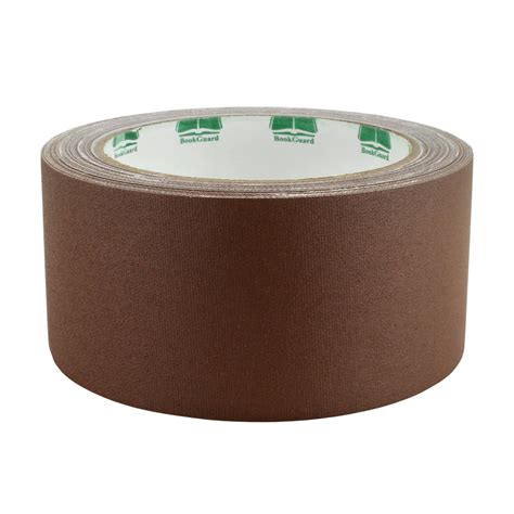 2 Brown Colored Premium Cloth Book Binding Repair Tape 15 Yard Roll