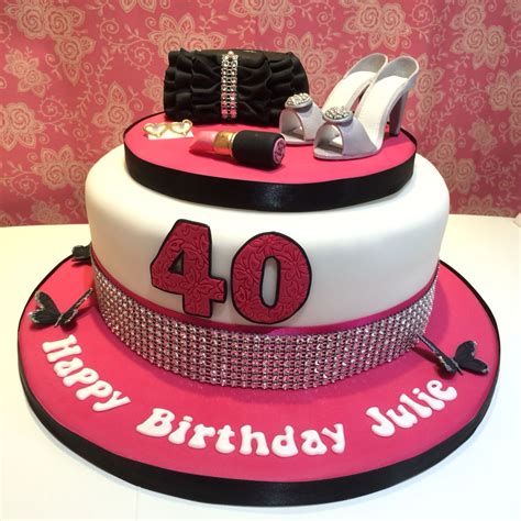 Woman 40th Birthday Cake Health