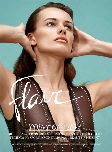 Edita Vilkeviciute Showing Off Her Big Boobs In Flair Magazine Italy May 2015 Is Porn Pictures
