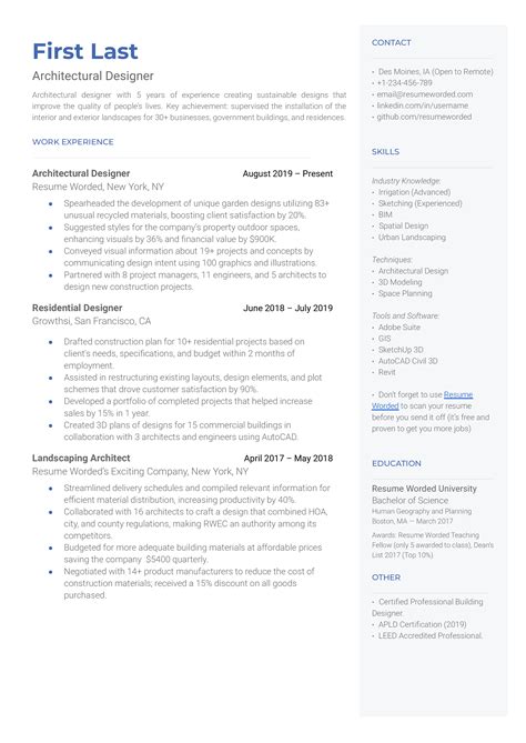 50 Design Resume Examples For 2023 Resume Worded