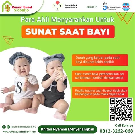 08123262068 Manfaat Sunat Bayi Bagi Kesehatan Anak Di Gempol