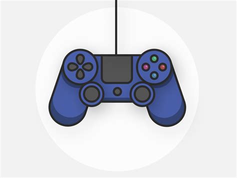 Ps4 Controller Illustration By Stephanie Post On Dribbble