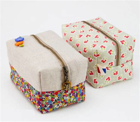 Easy Zipper Box Bag Tutorial Diy Tutorial Ideas