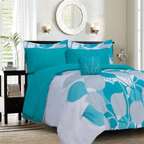 White And Turquoise Bedding Sets Bedding Design Ideas