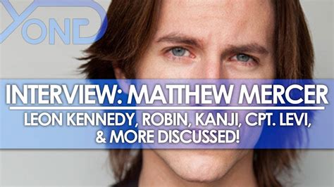 The Codec Matthew Mercer Interview Leon Kennedy Robin Kanji Cpt